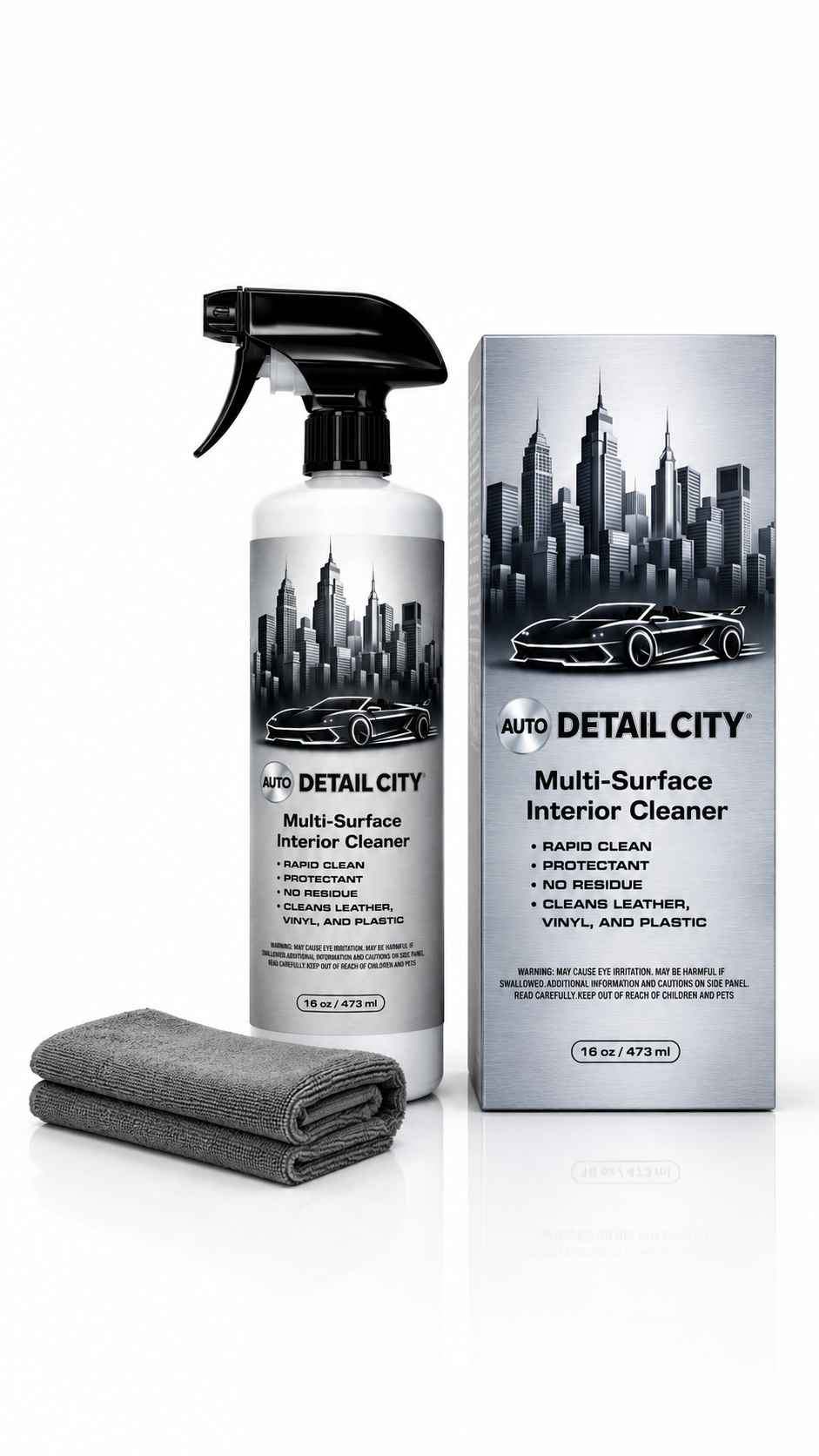 AUTO DETAIL CITY Interior Multi-Surface Cleaner
